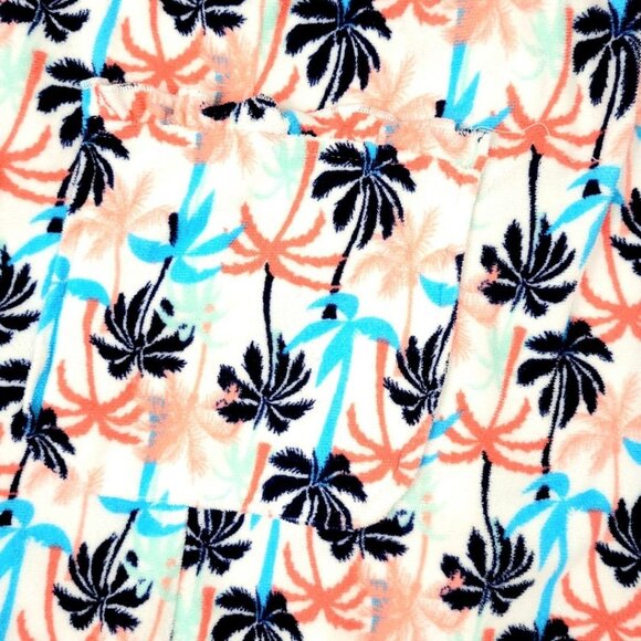 Rene Rofe Womens L Fun Tropical Palm Tree Lounge Dress/Sleepwear/Swim Cover-up - Picture 11 of 15